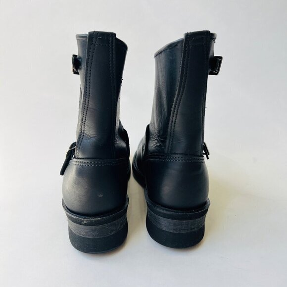 Frye Engineer 8R Motocycle boots, black, Size 6 - Picture 5 of 10